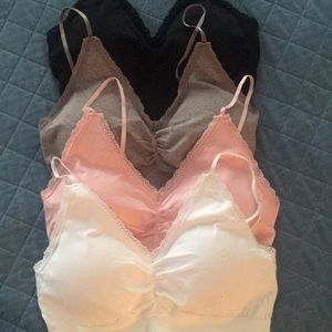 NWOT- Lot of 4. Simply Styled Bralette